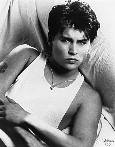 Johnny Depp jeune