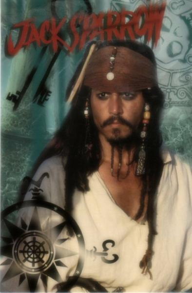 Le Capitaine Jack Sparrow un pirate au coeur pur