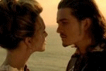 Gif d' Elizabeth et Will en train de s'embrassaient!!!