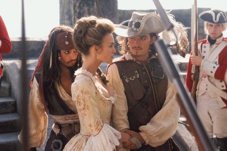 Jack Sparrow, Elizabeth et Will