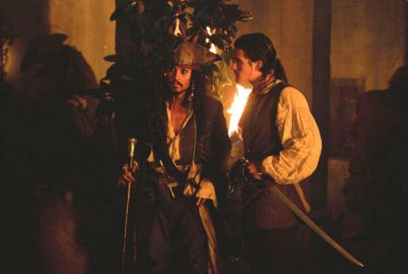 Jack et Will a Tortuga