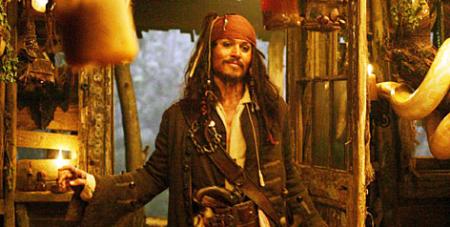 Jack Sparrow rend visite à Tia Delma