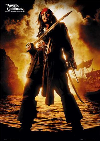 Captain Jack Sparrow, magnifique!!!