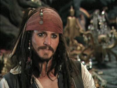Jack Sparrow à Ile de la Muerta